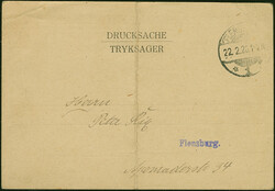 WAHLBENACHRICHTIGUNG: 1920, portofreie Drucksachenkarte ab ...