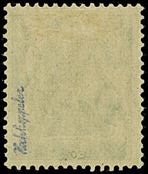 1920, Kleiner Innendienst 3 Pfennig, Probedruck mit schwarzem ...