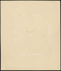 1921, Kogge 40 Pfennig rot, handgemaltes Essay mit Inschrift ...