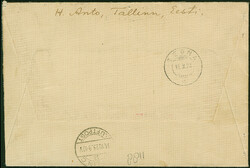 1923, Airmail 10-45 marka, imperforated, together with additional ...