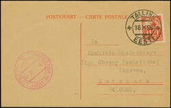 Drucks Roundflight "Warsaw-Lida-Wilna-Riga-Tallinn-Helsinki-Warsaw", ...