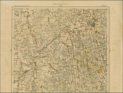 1919, Ear of corn 10 kopek red, imperforated, complete sheet on map ...