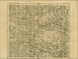 1919, Ear of corn 10 kopek red, perforated, complete sheet on map Q19 ...