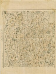 1919, Ear of corn 10 kopek red, imperforated, complete sheet on map ...