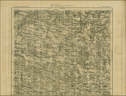 1919, Ear of corn 10 kopek red, perforated, complete sheet on map R19 ...