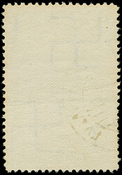 1937, Independence Monuments 35 santimi dark blue, inverted watermark ...