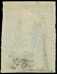 OLGOPOL (Ukraine): 10 kopeck brown & blue, large even margins, ...