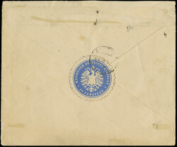 10 Pfg., 2 Einzelstücke, und 20 Pfg., mit blauem "ZANZIBAR 12/9 90" ...