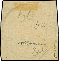 50 Pfg. lebhaftbraunrot, farbfrisch und gut gezähnt, mit sauber ...