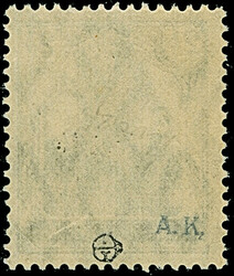 1920, Germania 2½ Pfennig bronzegrau, Aufdrucktype II, farbfrisch ...