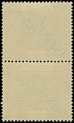 1923, 25 Cent im senkrechten Typenpaar Type II/Type I, postfrisch, ...