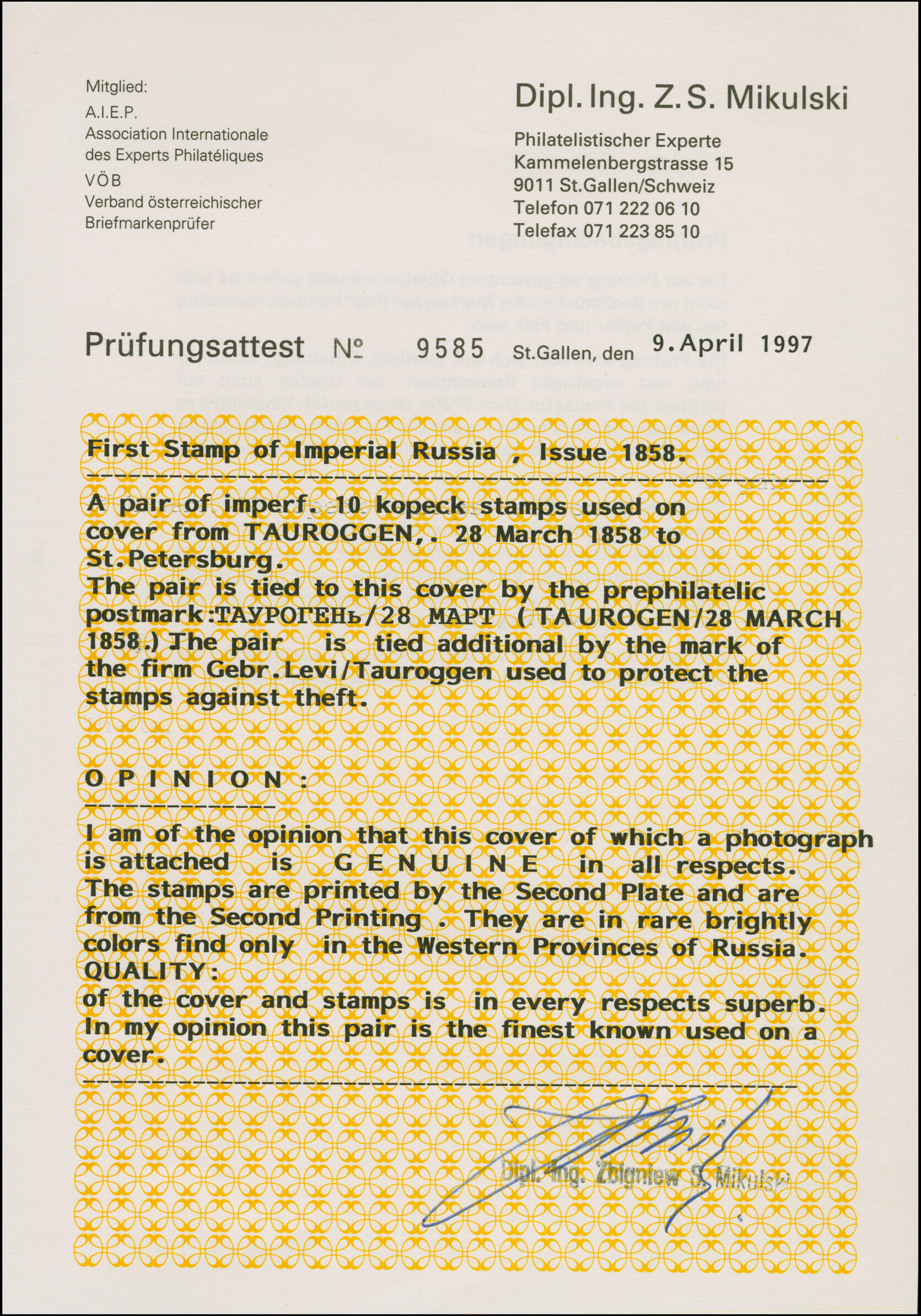 Image 3 for lot number 7473 for Heinrich Köhler 389th Auction