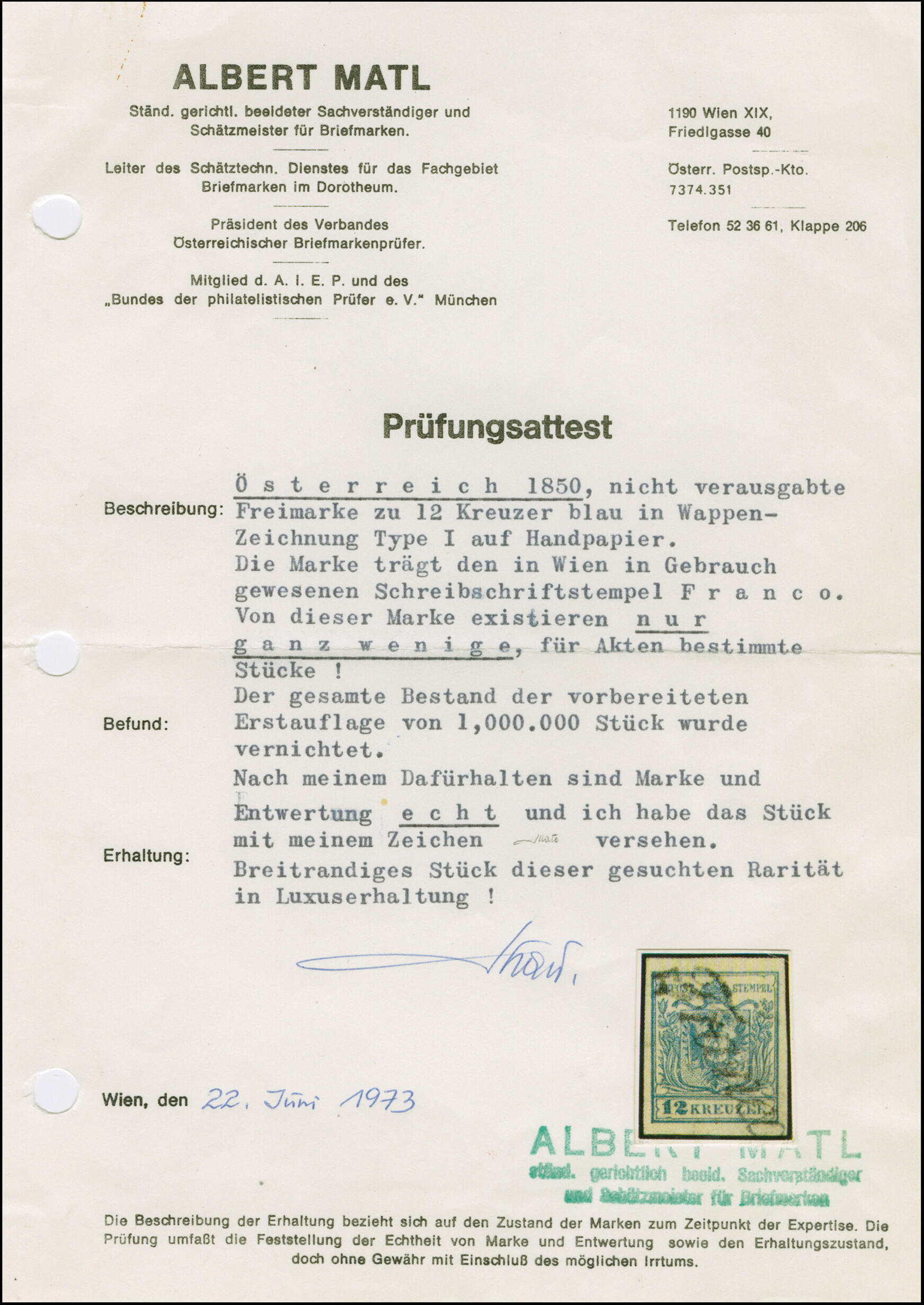 Image 3 for lot number 9772 for Heinrich Köhler 389th Auction
