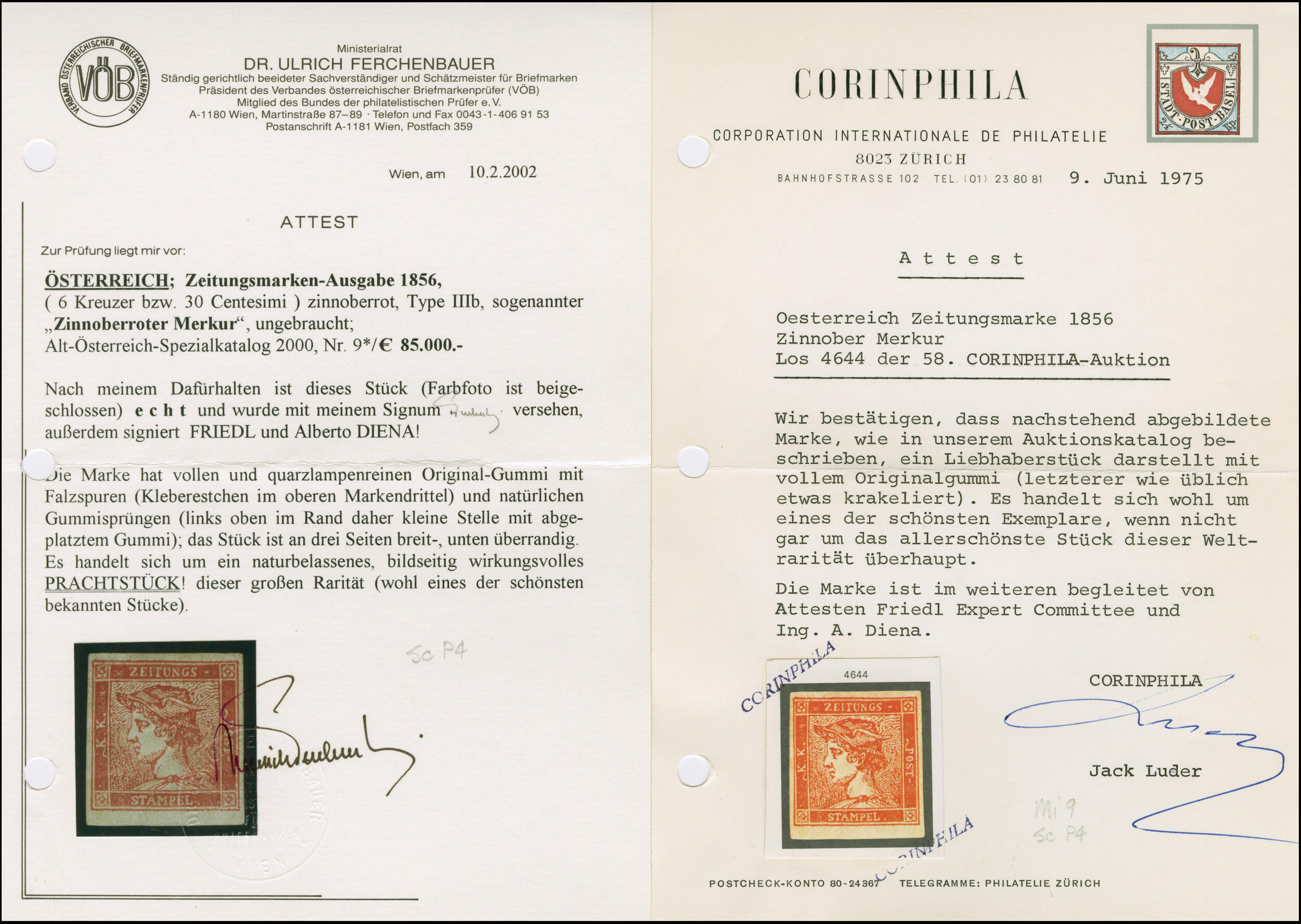 Image 4 for lot number 9777 for Heinrich Köhler 389th Auction