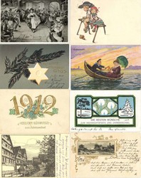 7940: Lots and Collections Picture Postcards Topics - Picture postcards