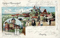 107000: Germany West, Zip Code W-69, 700-702 Stuttgart - Picture postcards