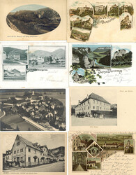 107480: Germany West, Zip Code W-74, 748 Sigmaringen - Picture postcards