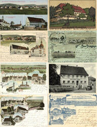 107730: Germany West, Zip Code W-77, 773 Villingen-Schwenningen - Picture postcards