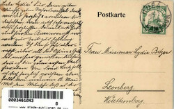 Kolonien Kamerun Buea 23.01.1906 nach Leonberg I-IIAutomatically ...