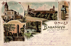 Deutsch-Ostafrika Bagamoyo Farblithographie I-IIAutomatically ...