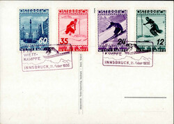 Österreich FIS-Wettkämpfe Innsbruck 1936 kpl. auf ...