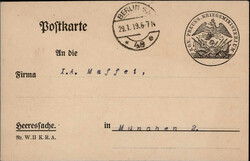 Heeressache Geheime Registratur Preussisches Kriegsministerium an die ...