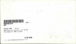 DDR Stalin mit Churchill auf US FDC Ersttagsbrief 1965 ...