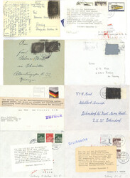 7999: German Democratic Republic - Covers bulk lot