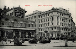 Trieste (Italien) Piazza Carlo Goldoni I-II