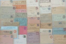 Deutsches Reich Stadtpost 36 Belege Ganzsachen/GU/Markenausgaben ...