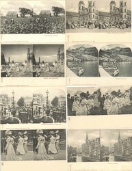 Fotographie Lot mit 37 Stereo-AK  Automatically generated translation ...