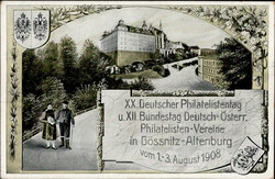 Gößnitz (o-7422) Philatelistentag u. Bundestag 1908  Automatically ...