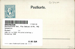 Gößnitz (o-7422) Philatelistentag u. Bundestag 1908  Automatically ...
