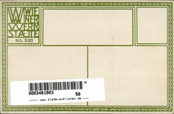 Wiener Werkstätte 520 Koehler, Mela II- (Verleimung leicht gelöst)