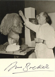 Autograph/Autogramme Breker, Arno 1976 I-II  Automatically generated ...