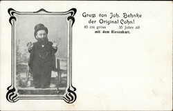 Judaika Gruss von Joh. Behnke, der Original Cohn!, 85cm gross, 35 ...