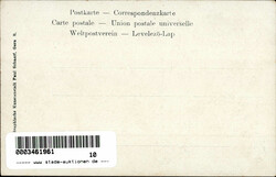 Judaika Gruss von Joh. Behnke, der Original Cohn!, 85cm gross, 35 ...