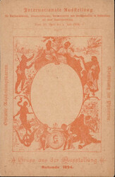 Vorläufer Internationale Ausstellung Philatelie Rotunde (Privat-GSK ...