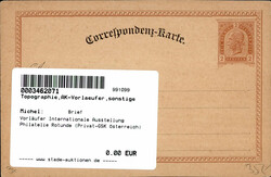 Vorläufer Internationale Ausstellung Philatelie Rotunde (Privat-GSK ...