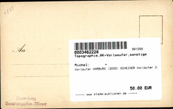 Vorläufer HAMBURG (2000) SCHEINER Vorläufer I-