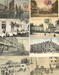 130080: Belgien, Provinz Westflandern (8XXX) - Picture postcards