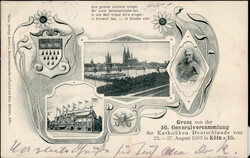 105000: Deutschland West, Plz Gebiet W-50, 500 Köln
