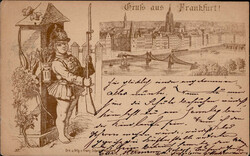 Vorläufer Scheiner Nr. 27 Frankfurt 1886 I-II (Eckbug)