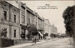 Struyj (Ukraine) Dritte Maigasse und Bezirksgericht 1915 ...