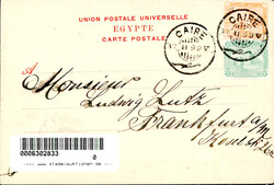 Ägypten Teilansichten 1899 I-II