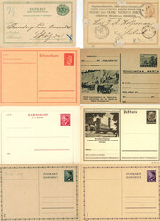 7080: Sammlungen und Posten Europa - Ganzsachen