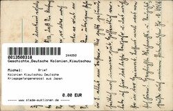 Kolonien Kiautschou Deutsche Kriegsgefangenenpost aus ...