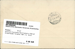 Kolonien Kiautschou Buntfrankatur R-Brief Einschreiben Tsingtau 1907 ...