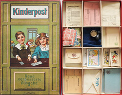 Spiel Kinderpost Verlag J.W.Spear und Söhne Nürnberg-Doos um 1925 ...