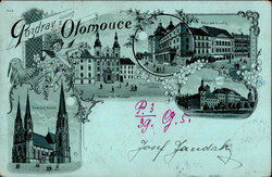 Olmütz Mondschein-AK 1903 II (Eckknick)Automatically generated ...